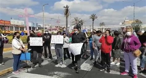 La Jornada Protestan Vecinos De Neza Por Falta De Agua Potable