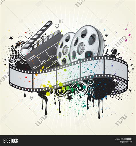 Design Element Movie Vector And Photo Free Trial Bigstock