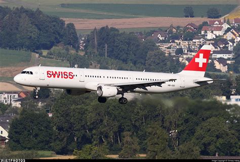 Hb Iod Airbus A321 111 Swiss Tomasz Habaj Jetphotos