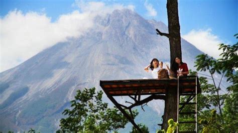 Tak Hanya Mendaki Ini Tempat Wisata Di Sekitar Gunung Merapi Yang