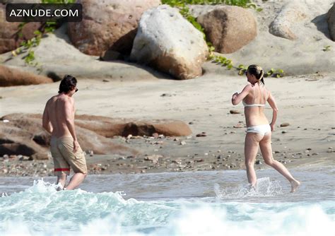 Gwyneth Paltrow In A White Bikini In Mexico Aznude