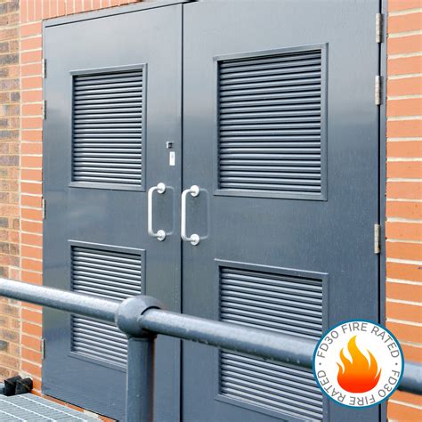 Fire Rated Double Doors | Latham's Steel Doors