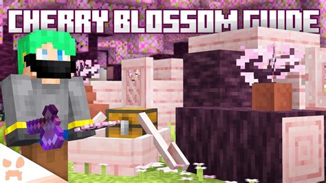 ULTIMATE MINECRAFT CHERRY BLOSSOM GUIDE How To Find Farm More