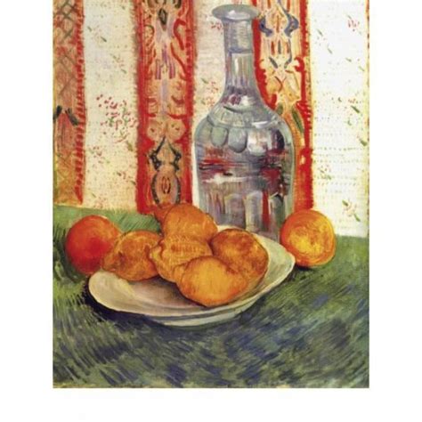 Vincent Van Gogh Poster Reproduction Nature Morte Avec Bouteille Et