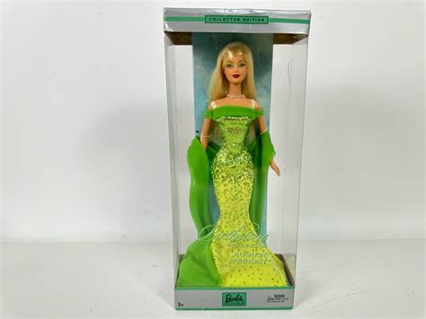 August Peridot Birthstone Collection Collector Edition Mattel Barbie