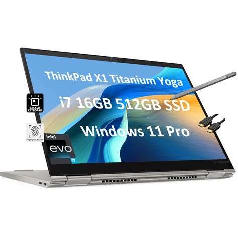 Amazon Lenovo Thinkpad X Titanium Yoga In Laptop Qhd