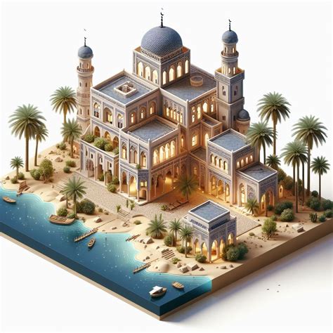 middle eastern architecture by Emre Akca on Dribbble