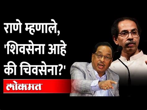 नारायण राणे यांची शिवसेनेवर बोचरी टीका Narayan Rane Shiv Sena Cm Uddhav Thcakeray Video