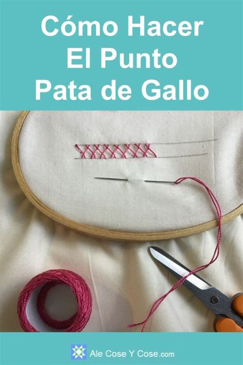 Como Hacer El Punto Pata De Gallo Tutorial Principiantes