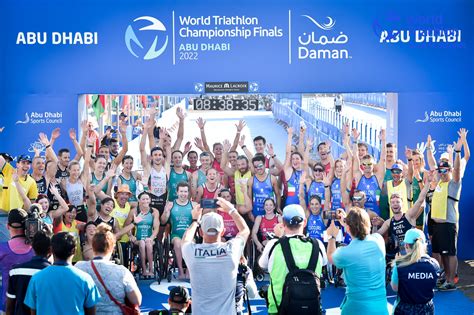 2022 World Triathlon Championship Finals Abu Dhabi World Triathlon