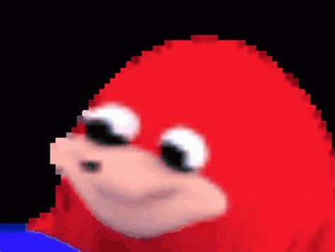 Knuckles Pixel Art GIF