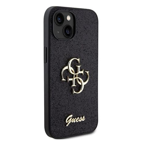 Maska Futrola Guess Hc Fixed Glitter G Big Metal Logo Za Iphone