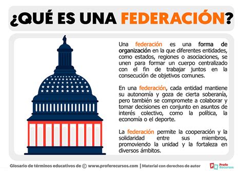 Qué es una Federación El Golico