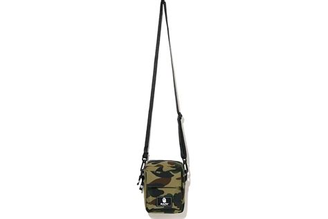 Bape 1st Camo Mini Shoulder Bag Fw20 Green Fw20 Es