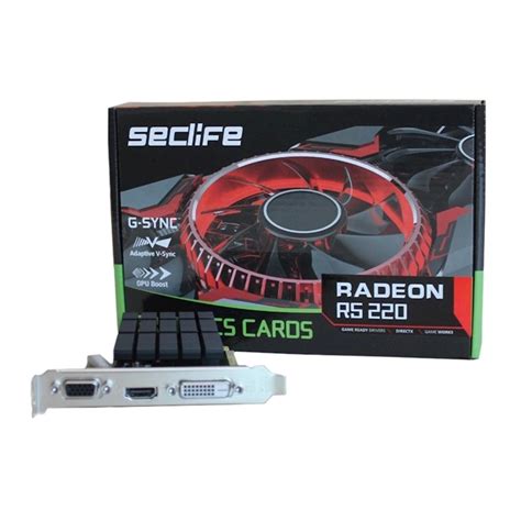 Computer Parts Graphics Card GPU SECLIFE RADEON R5 220 2GB DDR3