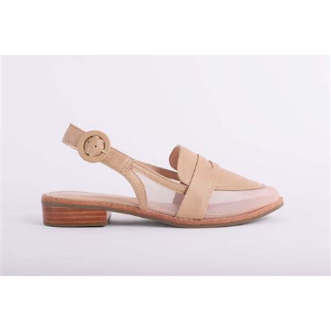 Sapato Oxford Tela Nude Regimattos