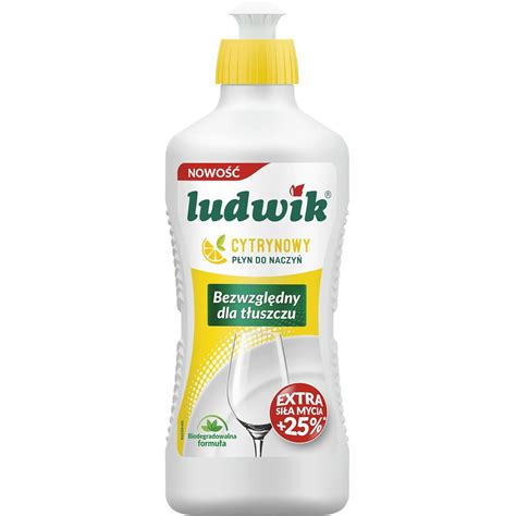 LUDWIK PŁYN DO MYCIA NACZYŃ CYTRYNA 450 ml