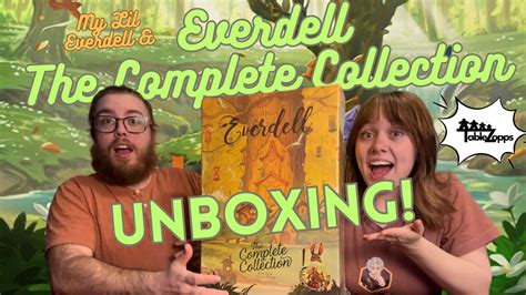 Everdell The Complete Collection Unboxing My Lil Everdell Youtube