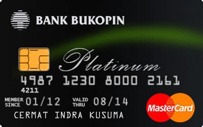 Kartu Kredit Bukopin MasterCard Platinum Cermati