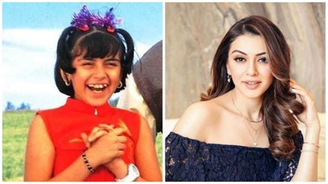 Childhood Photos Of Hansika Motwani