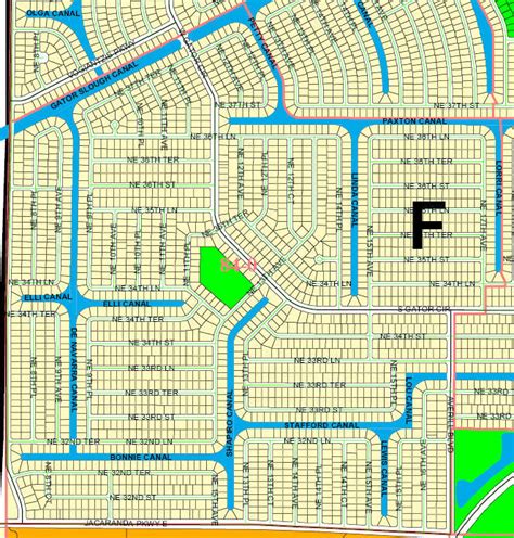 Cape Coral Unit 84 Map