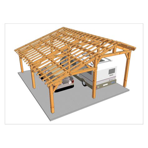 Charpente Asym Trique Tenon Et Mortaise En Bois Douglas M