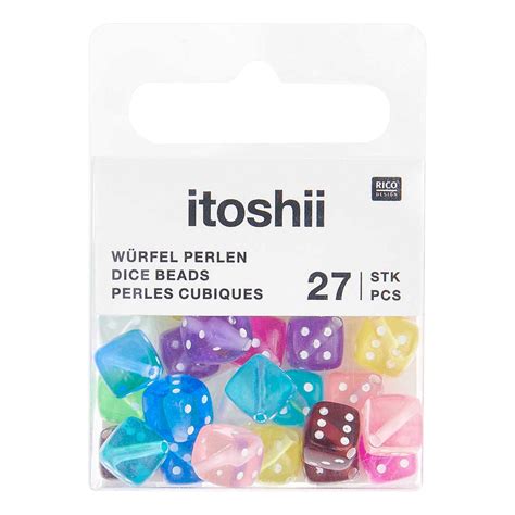 itoshii Perlen Set Würfel VBS Hobby Bastelshop