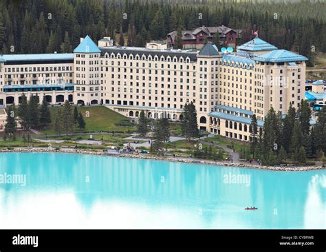 Fairmont Chateau Lake Louise, Lake Louise, Banff National Park, Alberta ...