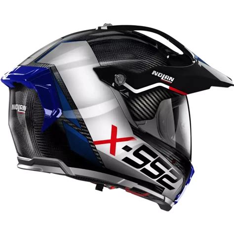 Casque Nolan X-552 Ultra Carbon Dinamo N-Com 24 Bleu Noir - Casque Intégral