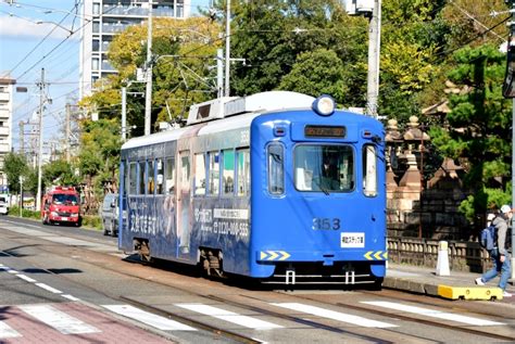 阪堺電気軌道モ351形電車 モ353 住吉鳥居前停留場 鉄道フォト・写真 By Spockerさん レイルラボraillab