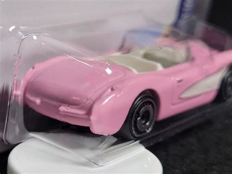NEW 2023 Hot Wheels HW Screen Time Barbie The Movie 1956 Corvette Pink