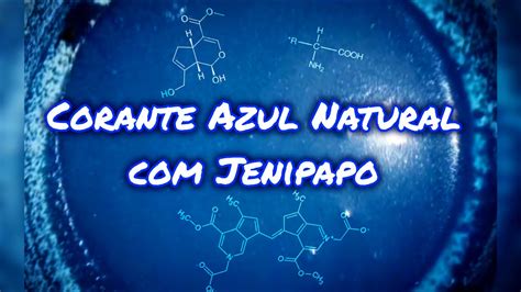 Corante Azul Natural De Jenipapo Youtube