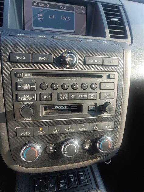 Radio Question Nissan Murano Forum