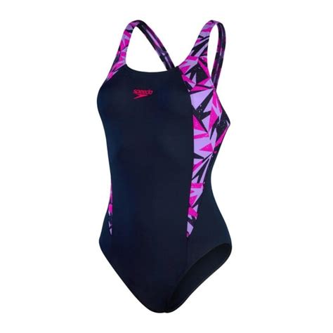 Speedo women s hyper boom splice muscleback one piece swimsuit Peldkostīmi un bikini Pērc