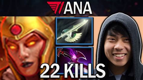 Legion Commander Dota 2 Gameplay T1 Ana With 22 Kills And Halberg