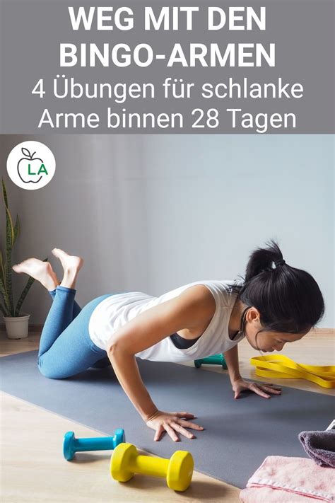 Winkearme Loswerden Trainingsplan Oberarme Trainieren Mit Bungen