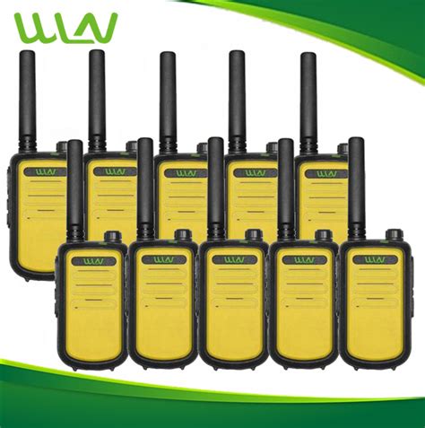 Wln Kd C W Uhf Mhz Channel Two Way Walkie Talkie Radio Set