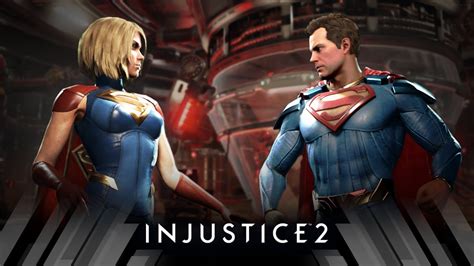 Injustice 2 Supergirl Vs Superman Very Hard YouTube