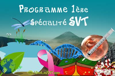 Programme Officiel Svt Me Le Bo Vive Les Svt Les Sciences De