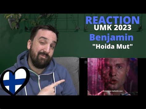 UMK 2023 Benjamin Hoida Mut Eurovision 2023 Finland YouTube