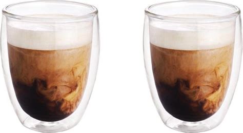 2x tasses à café verres à thé à double paroi 250 ml Cuisine et