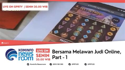 Bersama Melawan Judi Online Juru Bicara Youtube