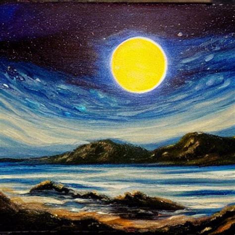 moon ocean a.i painting 00003 by FutureRender on DeviantArt