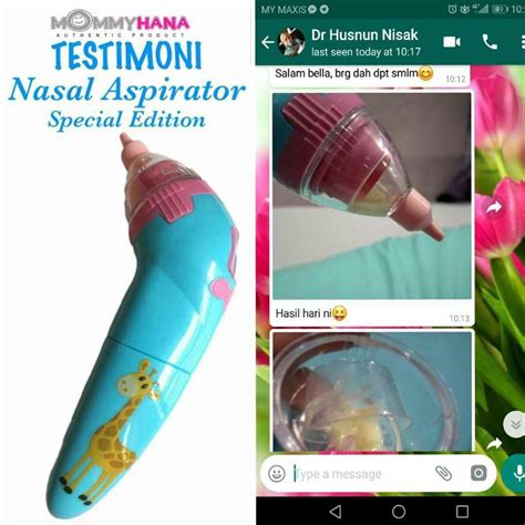 Mesin Sedut Hingus Baby Nasal Aspirator Mommyhana Putrajaya