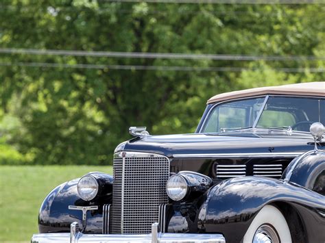 1938 Cadillac V 8 Convertible Sedan By Fleetwood Motor City 2014 RM