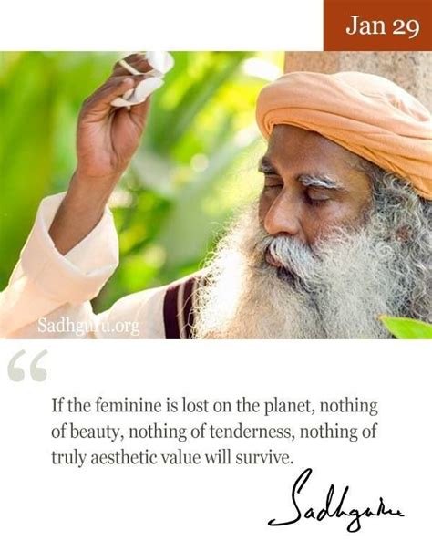 If The Feminine Is Lost On The Planet Nothing Of Beauty Nothing Of