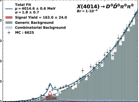 Extended Unbinned Maximum Likelihood Fit To The X Invariant