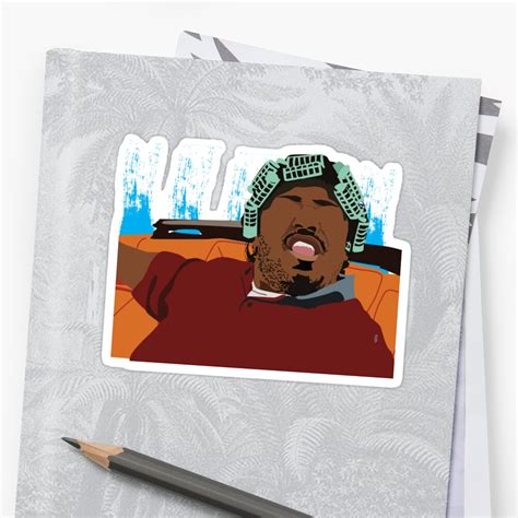 Friday Big Worm Stickers By Nadirasimone Redbubble