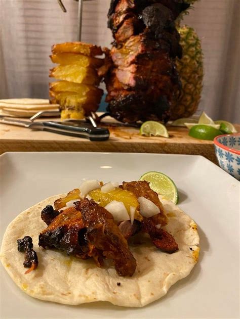 Smoked Al Pastor Tacos Al Pastor Smoker Recipes Electric Tacos