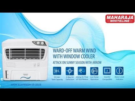 Maharaja Whiteline Arrow Dlx Window Air Cooler 50 Liter Unboxing And